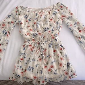 Hollister Floral Romper